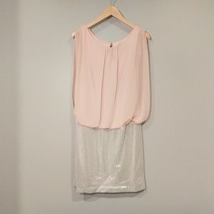 Champagne sequence dress